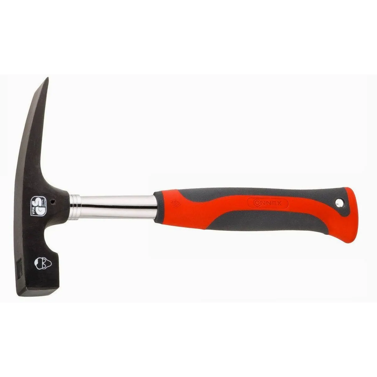 Connex Rheinischer Maurerhammer, rheinische Form, Kunststoffgriff, 600 g