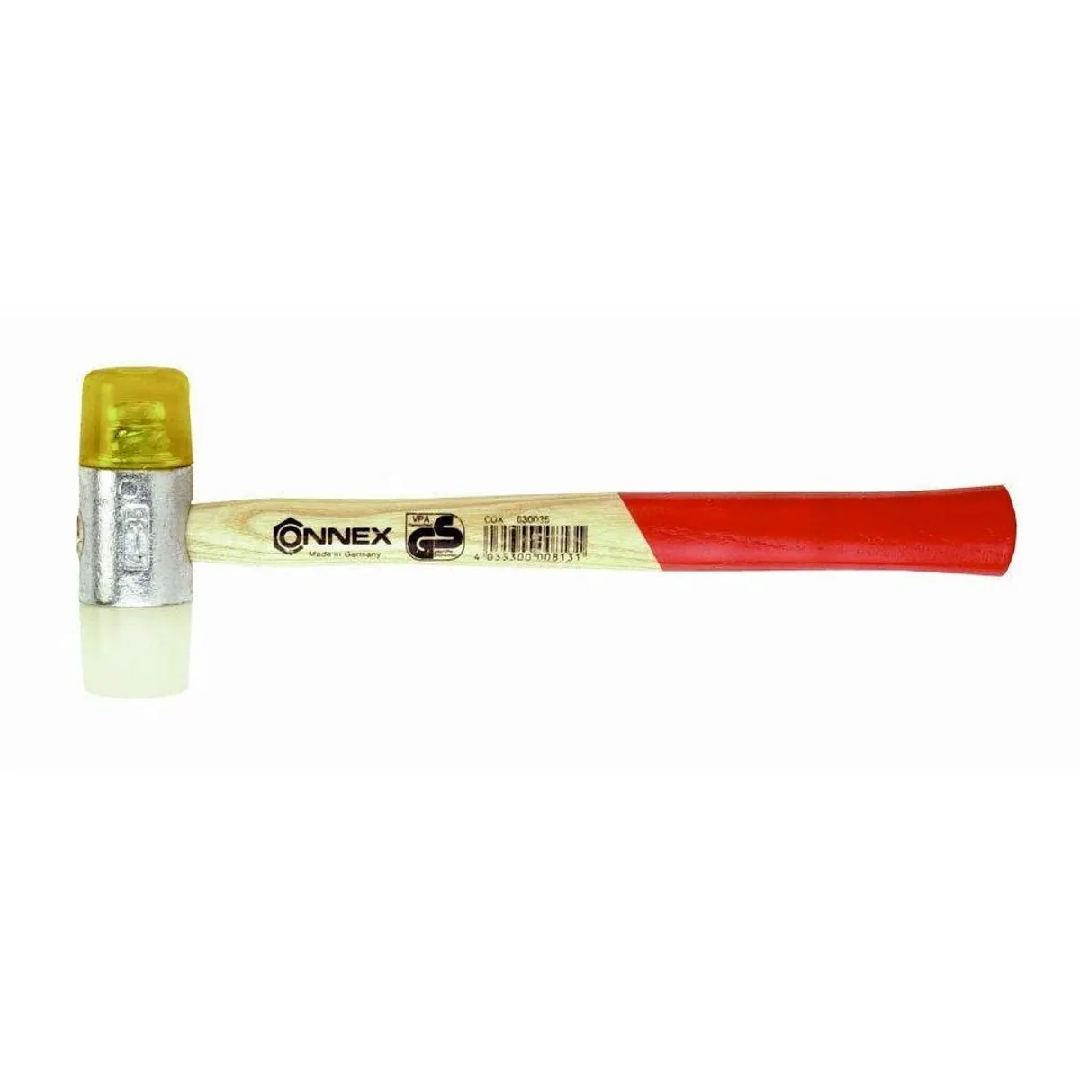 Connex Ausbeulhammer, auswechselbare Einsätze, Eschenholzstiel — Ø 27 mm, 230 g