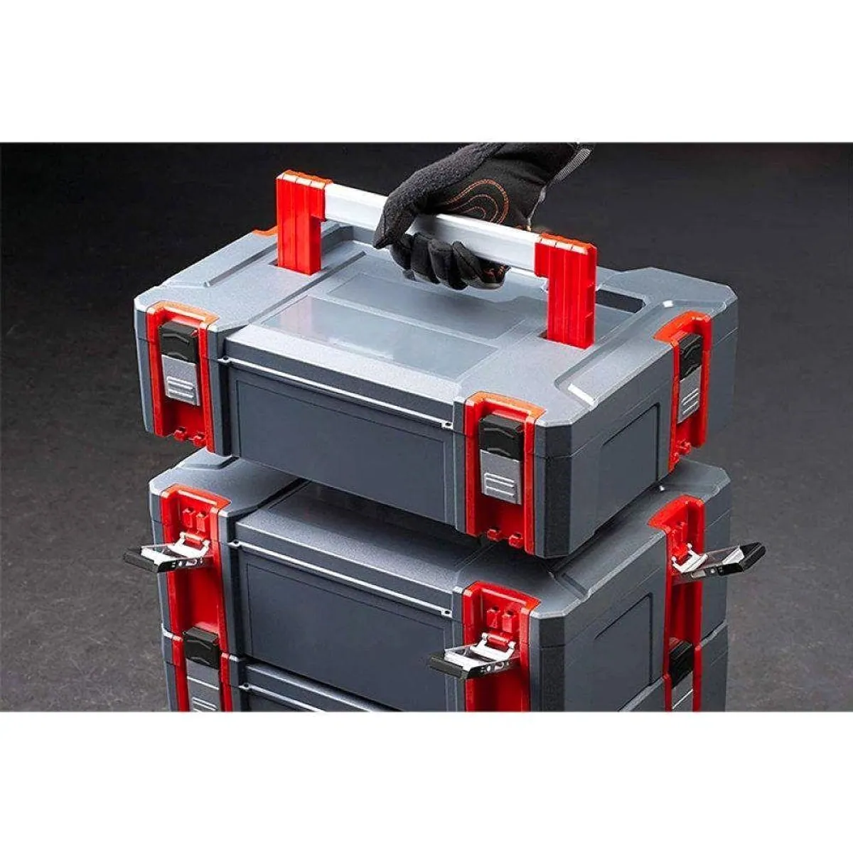 Connex Systembox Größe M, 20,7 Liter Volumen, robust und vielseitig 4