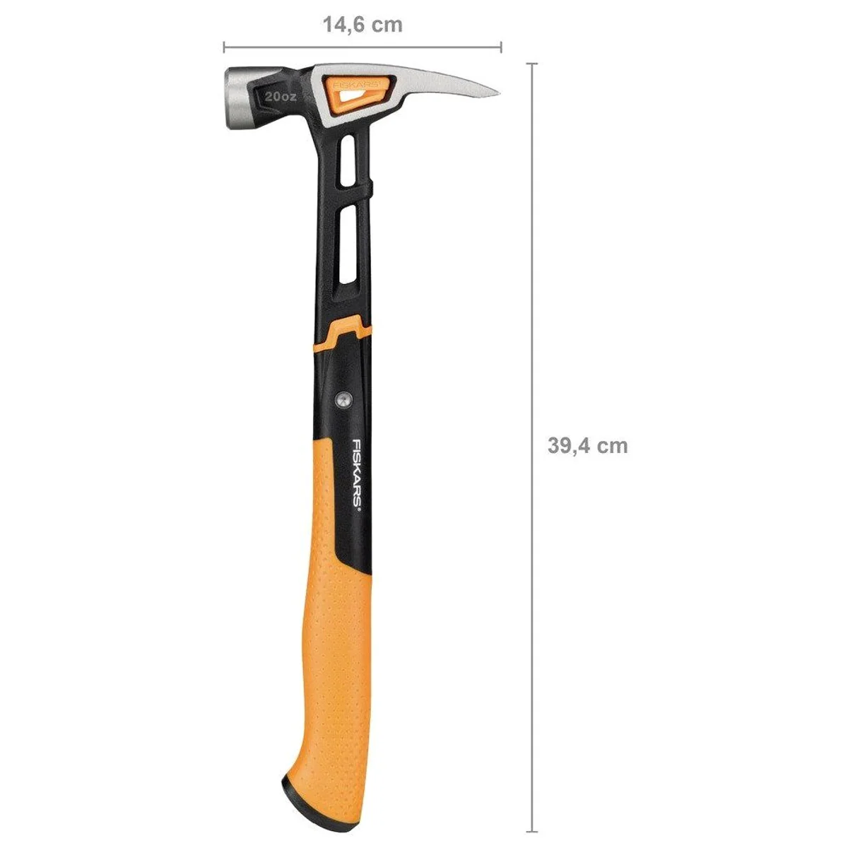 Fiskars IsoCore Universalhammer, präzise Handhabung, ergonomischer Griff, 0.95 kg 4