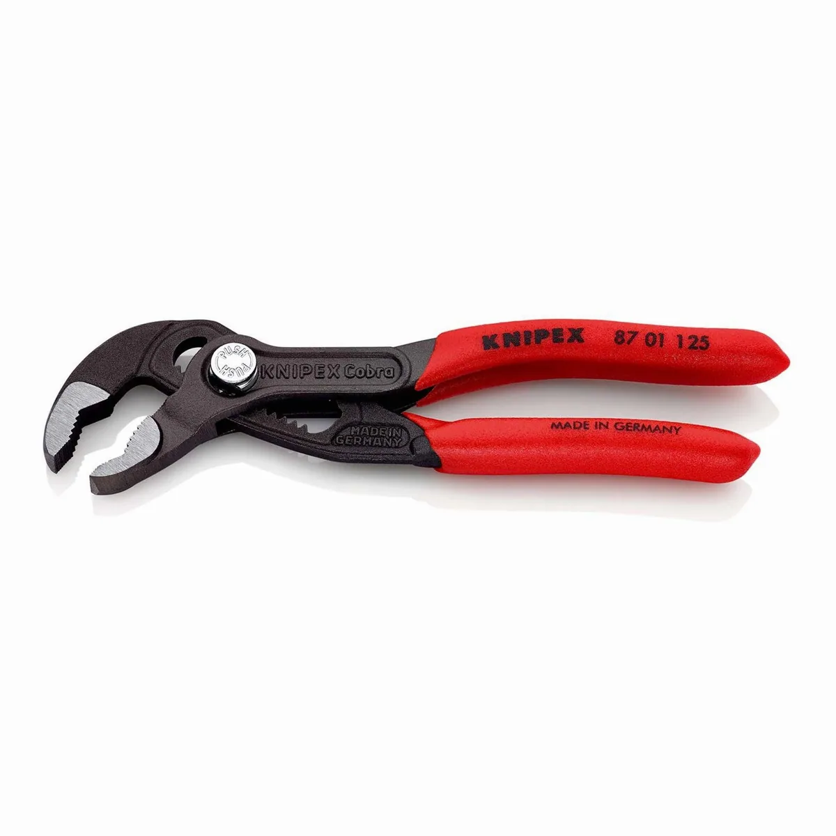 Knipex Cobra Wasserpumpenzange, präzise Feinverstellung, selbstklemmend 2