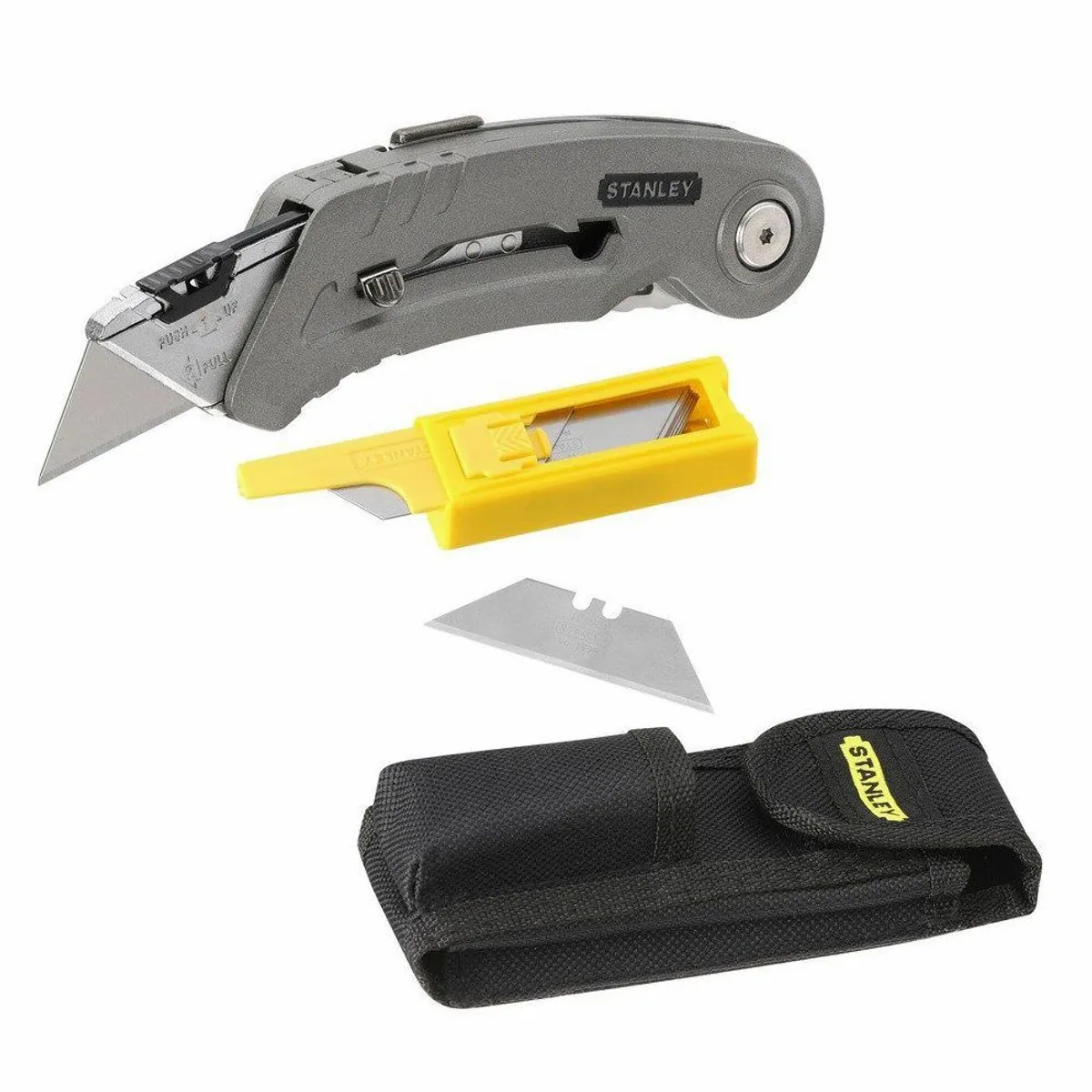 Stanley Quickslide II Sportmesser, ergonomischer Griff, schneller Klingenwechsel 5