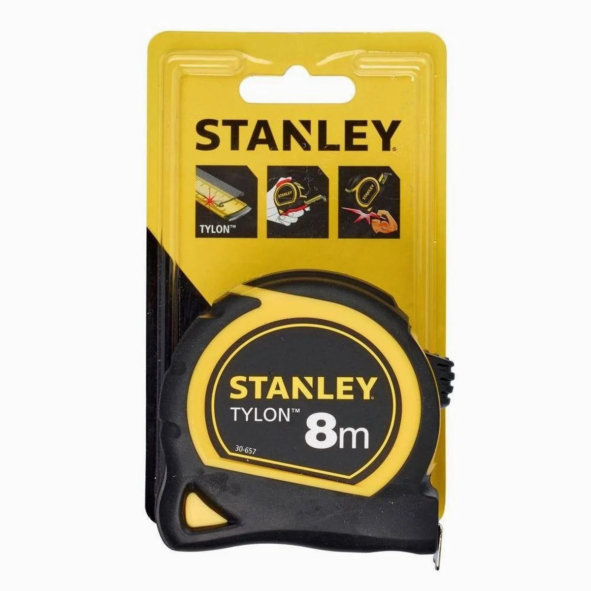 Stanley Maßband Bi-Material, 8 m Länge, präzise Messungen 4