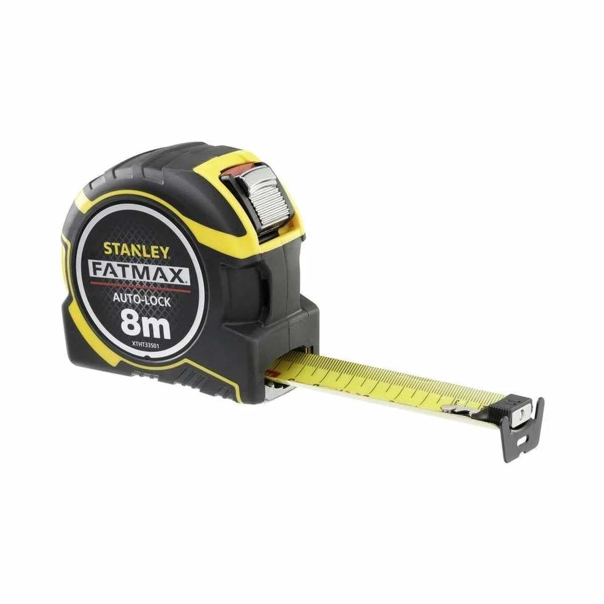 Stanley FatMax Pro Maßband, 8m Länge, 32mm Breite, Autolock-Funktion
