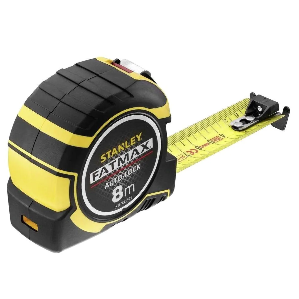 Stanley FatMax Pro Maßband, 8m Länge, 32mm Breite, Autolock-Funktion 4