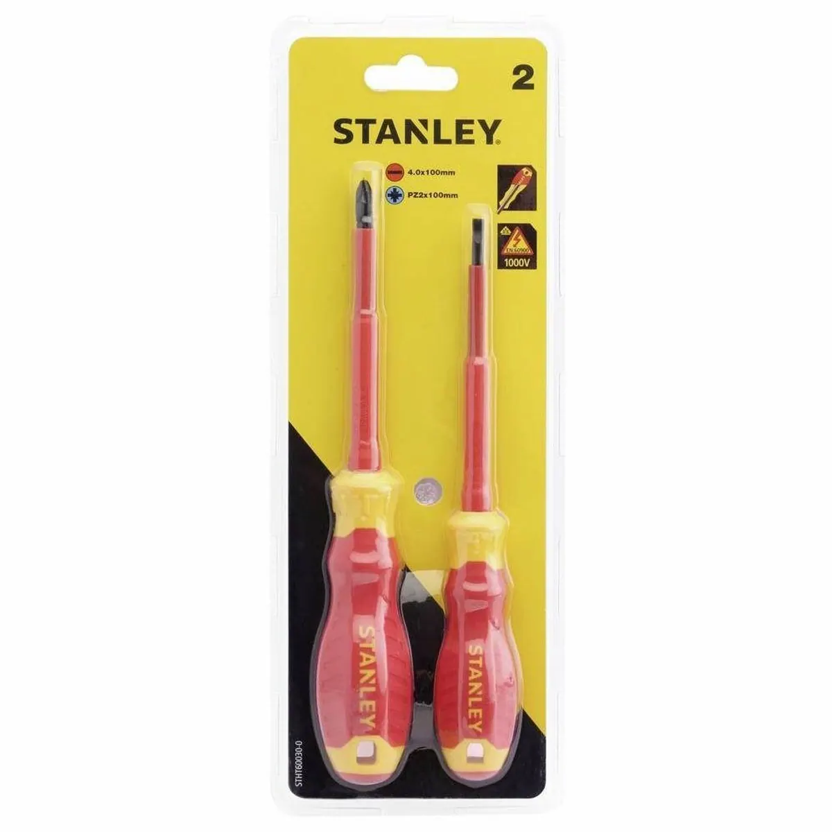 Stanley Schraubendreher-Set, ergonomischer Bi-Griff, VDE-geprüft 3