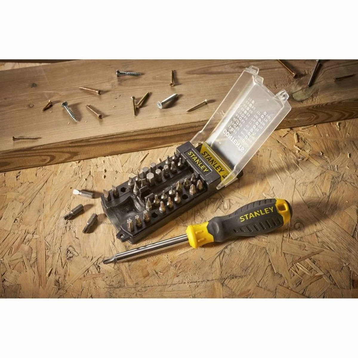 Stanley Multi-Schraubendreher-Set, 35 Teile, vielseitige Anwendung — optimal für Heimwerker 4