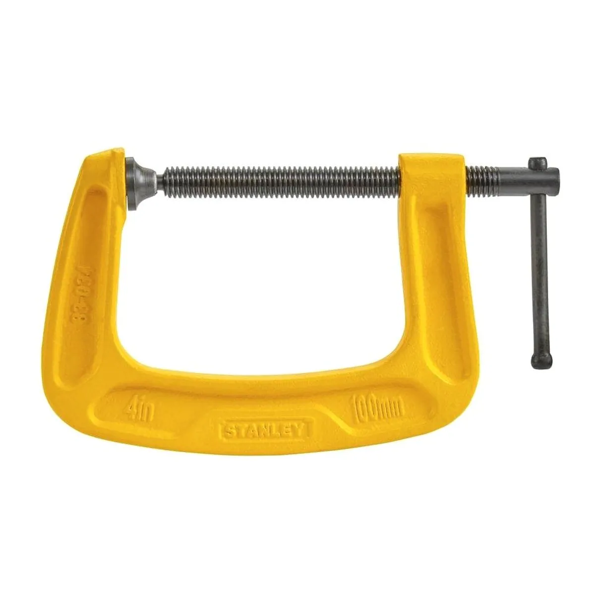 Stanley C-Zwinge 100 mm, hohe Klemmkraft, robuste Bauweise, vielseitig einsetzbar 2