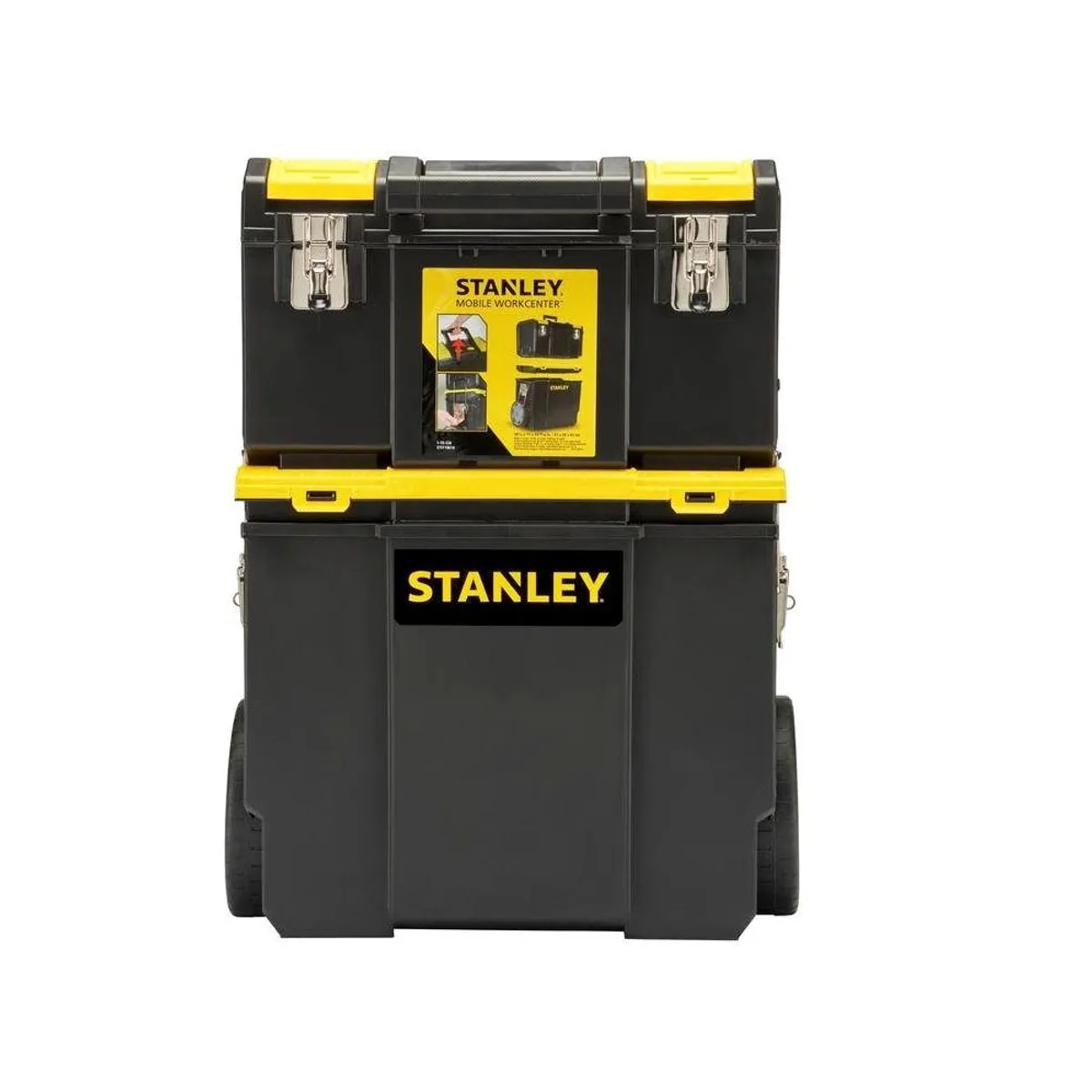 Stanley Mobile Werkzeugbox, praktische Organizer-Funktion, robustes Polymer 5