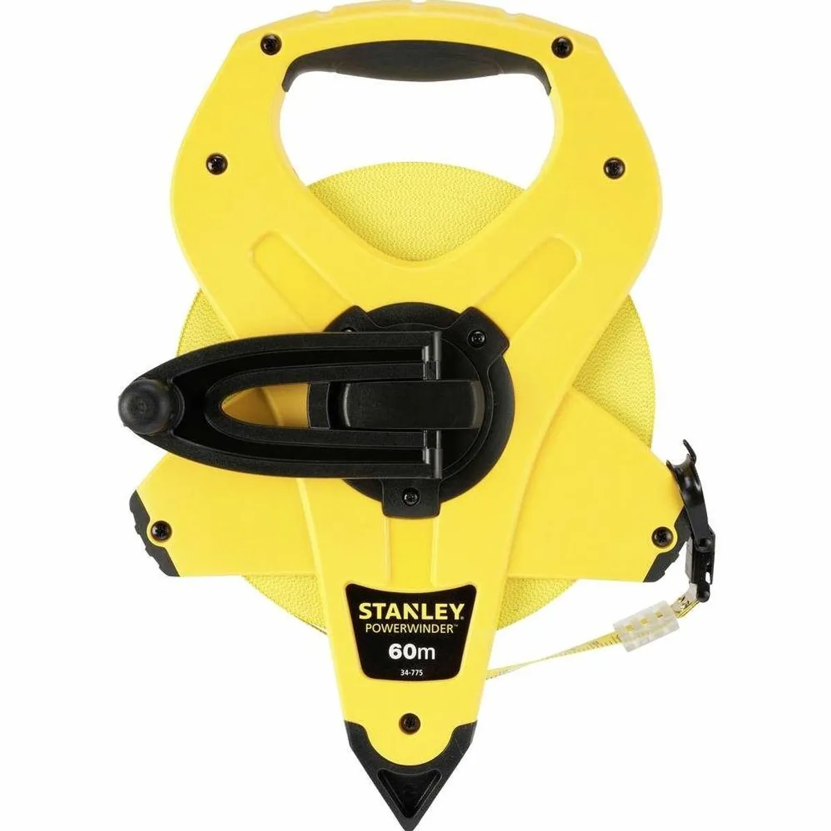 Stanley Maßband PowerWinder 60m, langlebiges Fiberglas, präzise Messung
