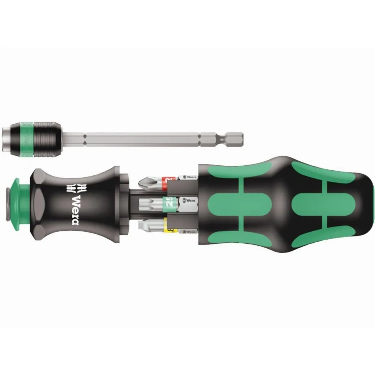 Wera Bit-Schraubendreher 20 Tool Finder 1, Set mit 7 Bits, kompakt und ergonomisch 2