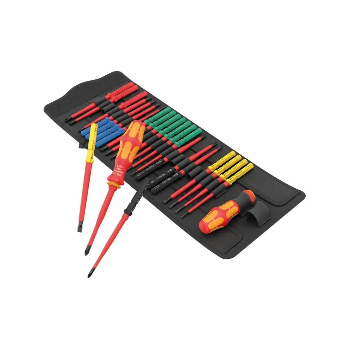 Wera Kraftform Kompakt VDE Big Pack 1, 26-teiliges Set, ergonomischer Handgriff, sicher bis 1.000 V