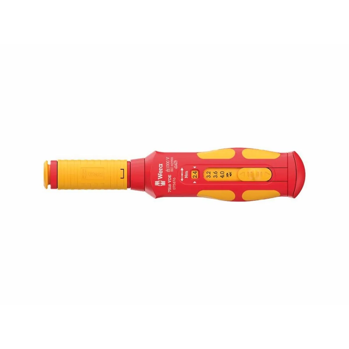 Wera 7516 Schraubendreher, 5 Drehmomentwerte, präzise Anwendung