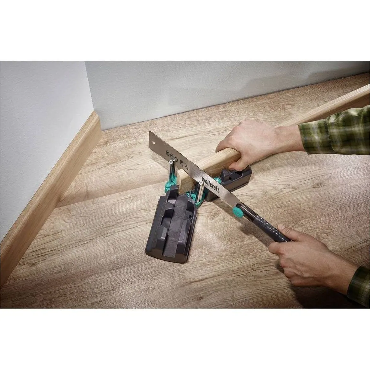 Wolfcraft Japan-Zugsäge 570 mm, präzise Schnitte, ergonomischer Griff, hochwertige Verarbeitung 3